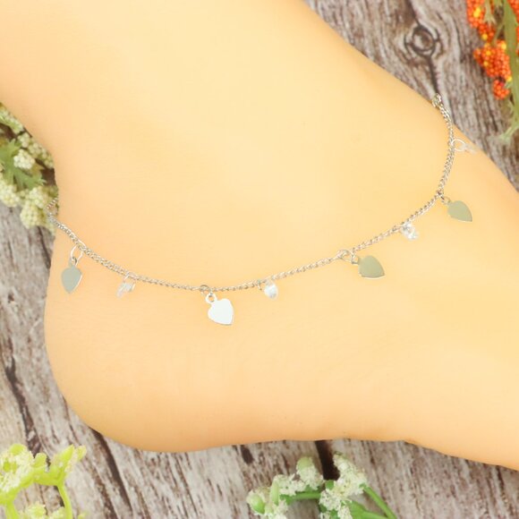 Dainty Anklet for Women – Elegant Everyday Jewelry & Perfect Gift | MLCRC1277 - Picture 9 of 10